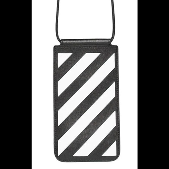 Off-White Other - Off-White Men’s Diag Neck Strap Phone/Cardholder
